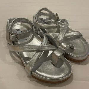 Matisse matted silver sandals